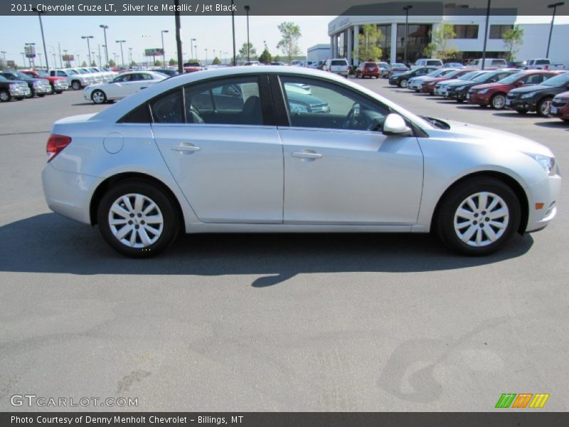 Silver Ice Metallic / Jet Black 2011 Chevrolet Cruze LT