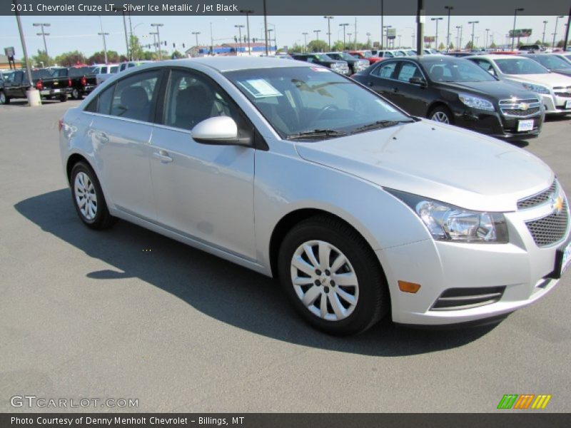 Silver Ice Metallic / Jet Black 2011 Chevrolet Cruze LT