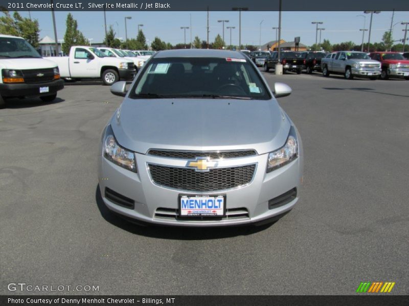 Silver Ice Metallic / Jet Black 2011 Chevrolet Cruze LT