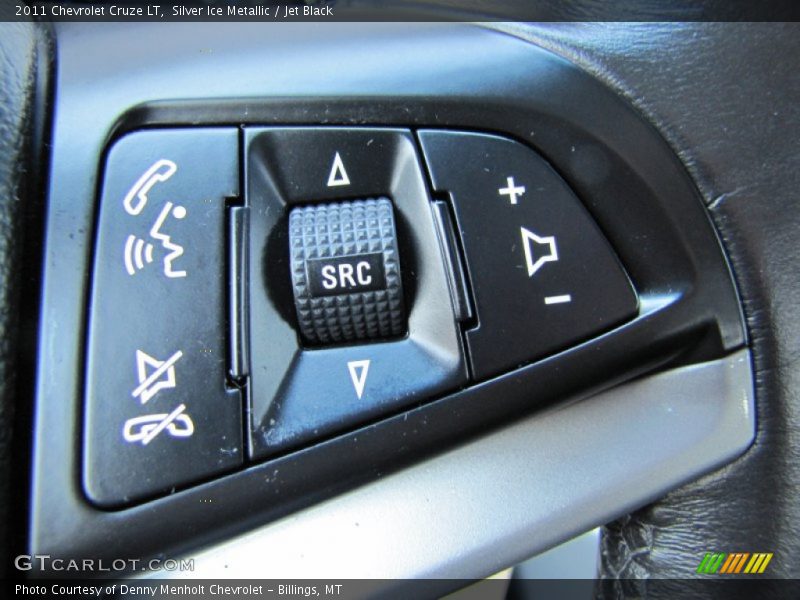 Silver Ice Metallic / Jet Black 2011 Chevrolet Cruze LT