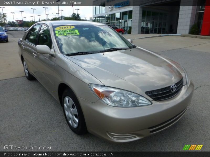 Desert Sand Mica / Taupe 2003 Toyota Camry LE