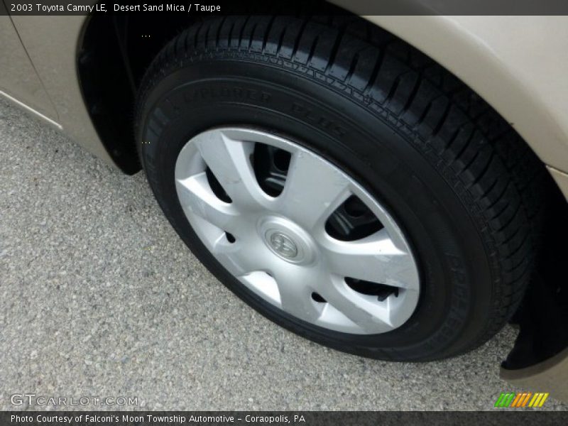 Desert Sand Mica / Taupe 2003 Toyota Camry LE
