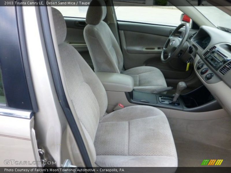 Desert Sand Mica / Taupe 2003 Toyota Camry LE