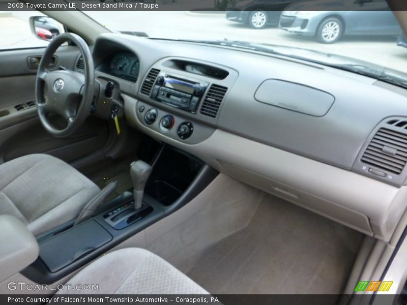 Desert Sand Mica / Taupe 2003 Toyota Camry LE