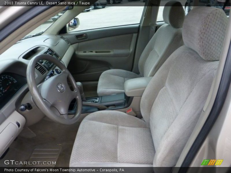 Desert Sand Mica / Taupe 2003 Toyota Camry LE