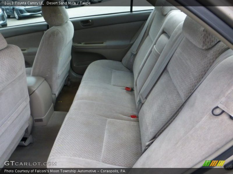 Desert Sand Mica / Taupe 2003 Toyota Camry LE