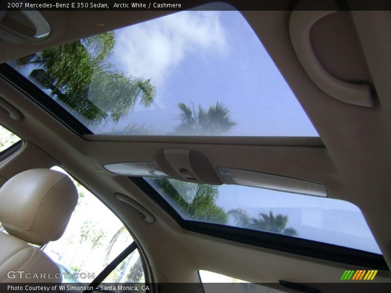 Arctic White / Cashmere 2007 Mercedes-Benz E 350 Sedan
