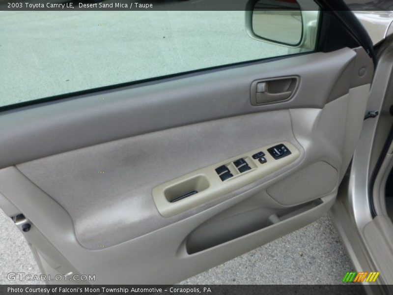 Desert Sand Mica / Taupe 2003 Toyota Camry LE