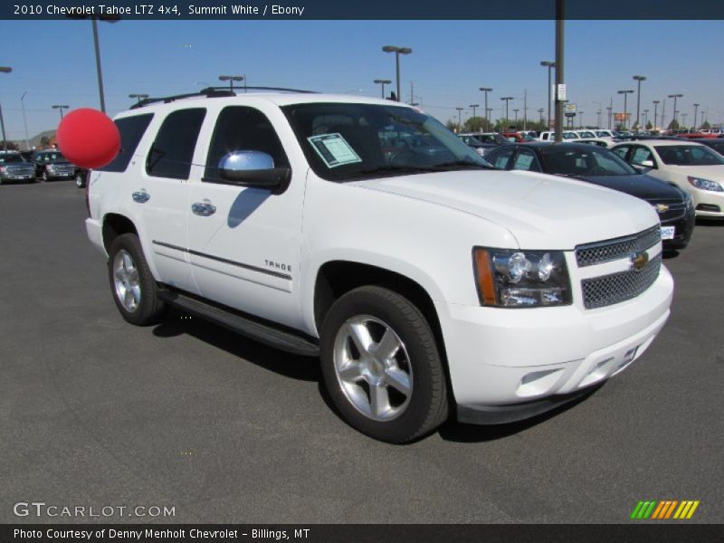 Summit White / Ebony 2010 Chevrolet Tahoe LTZ 4x4