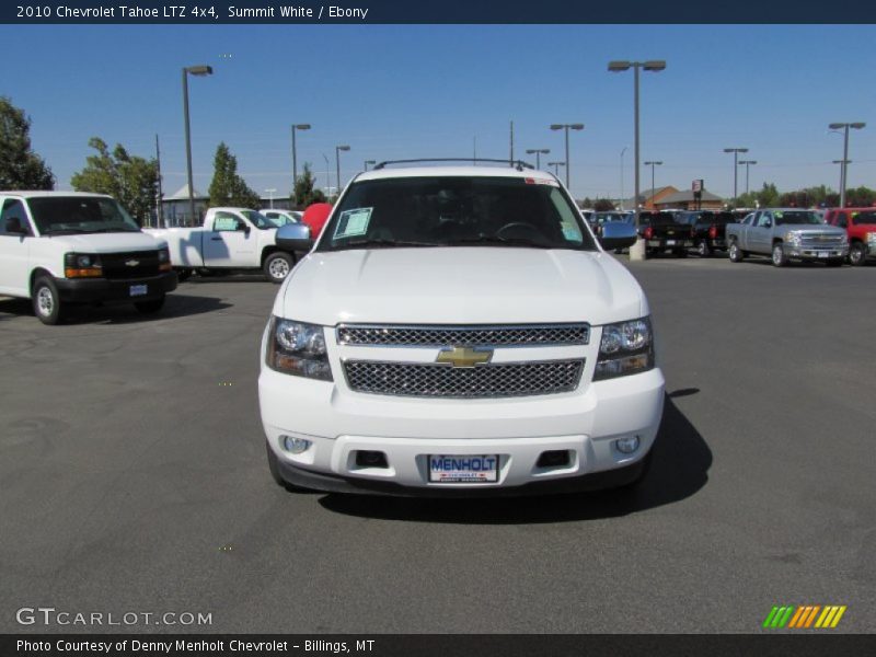 Summit White / Ebony 2010 Chevrolet Tahoe LTZ 4x4