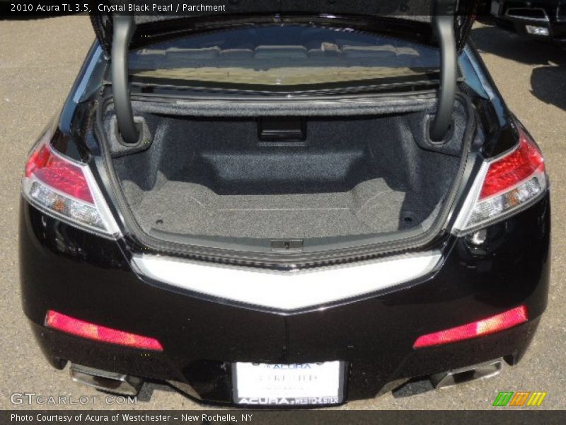 Crystal Black Pearl / Parchment 2010 Acura TL 3.5