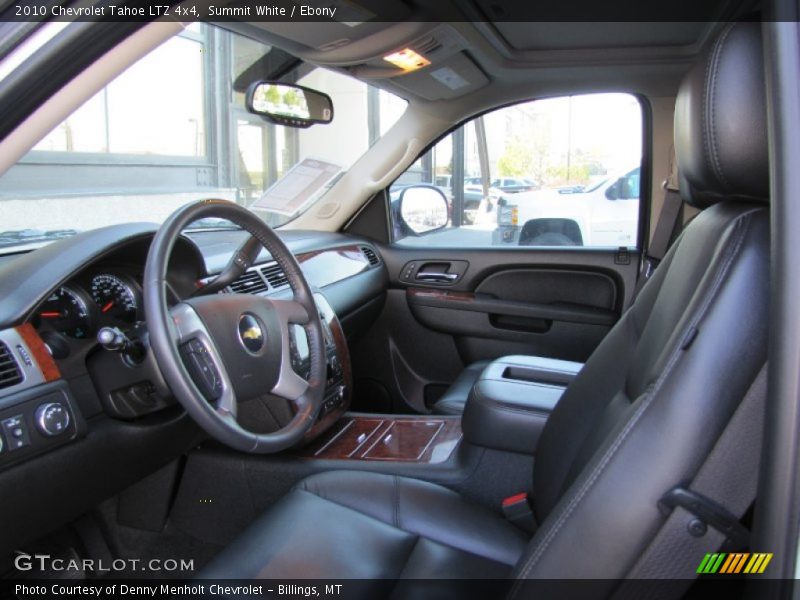 Summit White / Ebony 2010 Chevrolet Tahoe LTZ 4x4