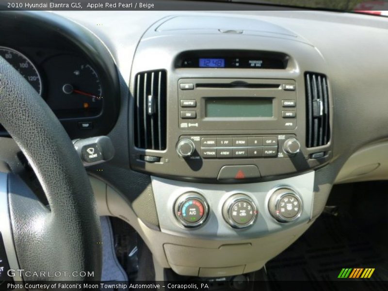 Apple Red Pearl / Beige 2010 Hyundai Elantra GLS