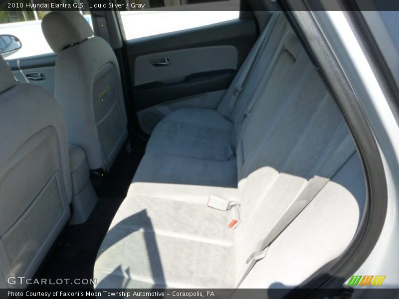Liquid Silver / Gray 2010 Hyundai Elantra GLS