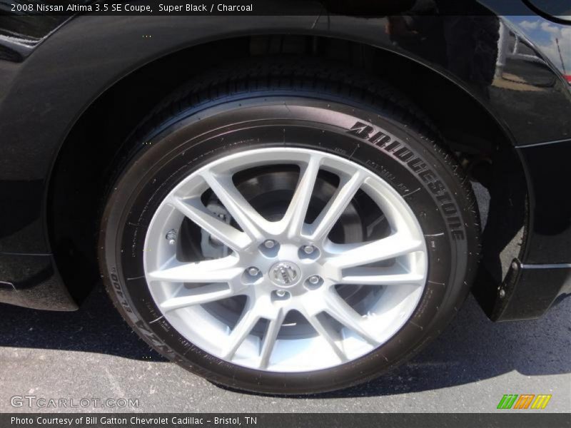 Super Black / Charcoal 2008 Nissan Altima 3.5 SE Coupe