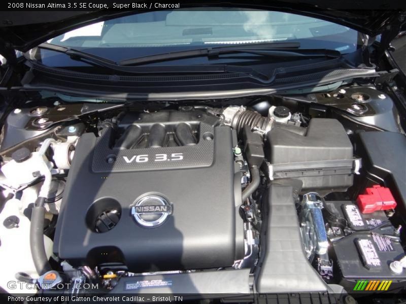 Super Black / Charcoal 2008 Nissan Altima 3.5 SE Coupe