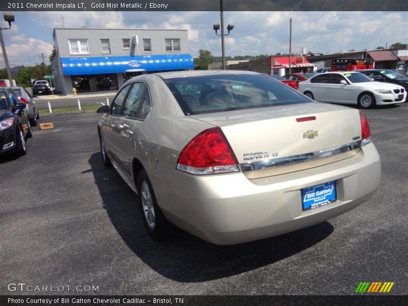 Gold Mist Metallic / Ebony 2011 Chevrolet Impala LT