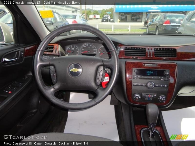 Gold Mist Metallic / Ebony 2011 Chevrolet Impala LT
