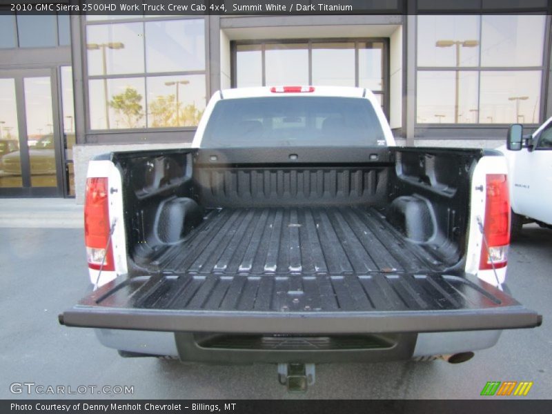 Summit White / Dark Titanium 2010 GMC Sierra 2500HD Work Truck Crew Cab 4x4