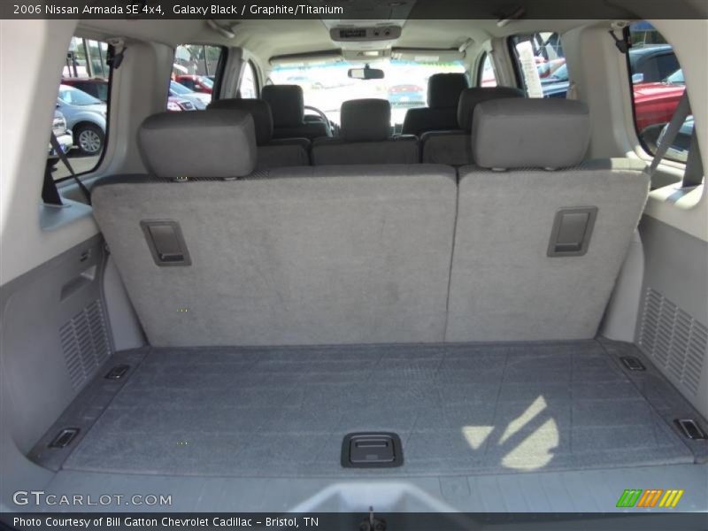 Galaxy Black / Graphite/Titanium 2006 Nissan Armada SE 4x4