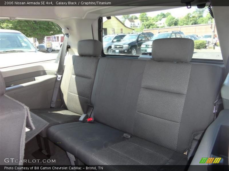 Galaxy Black / Graphite/Titanium 2006 Nissan Armada SE 4x4