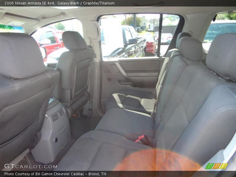 Galaxy Black / Graphite/Titanium 2006 Nissan Armada SE 4x4