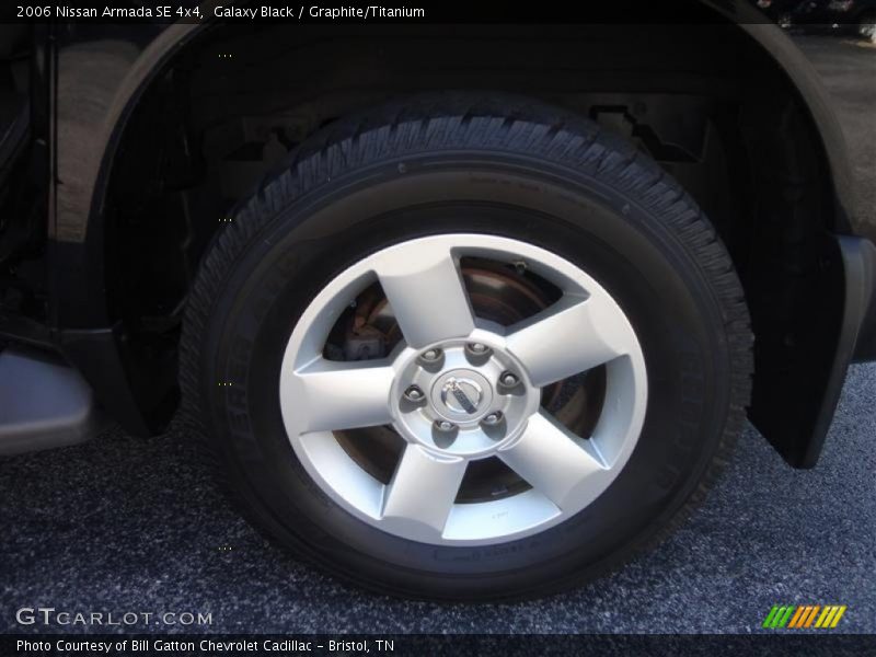 Galaxy Black / Graphite/Titanium 2006 Nissan Armada SE 4x4