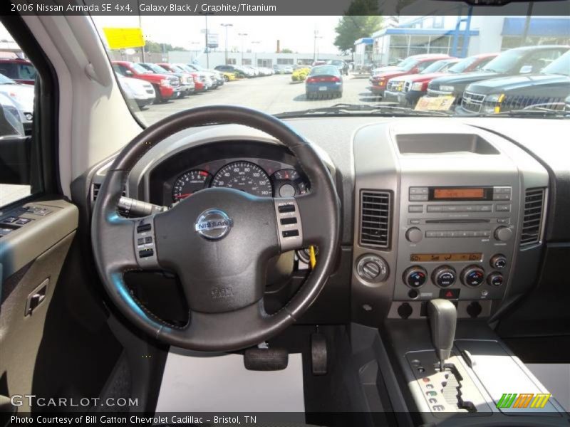 Galaxy Black / Graphite/Titanium 2006 Nissan Armada SE 4x4