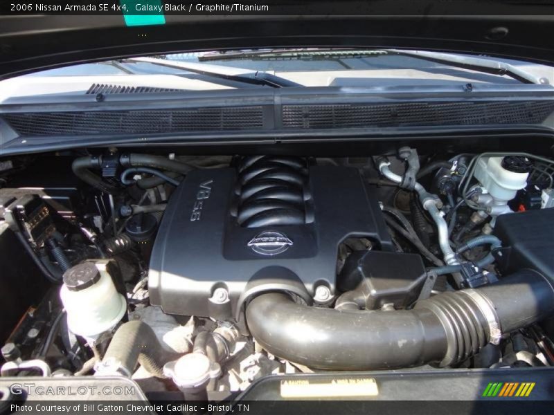 Galaxy Black / Graphite/Titanium 2006 Nissan Armada SE 4x4