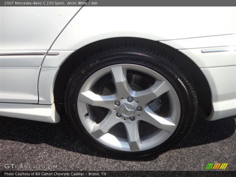 Arctic White / Ash 2007 Mercedes-Benz C 230 Sport