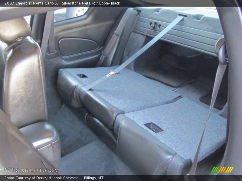 Rear Seat of 2007 Monte Carlo SS