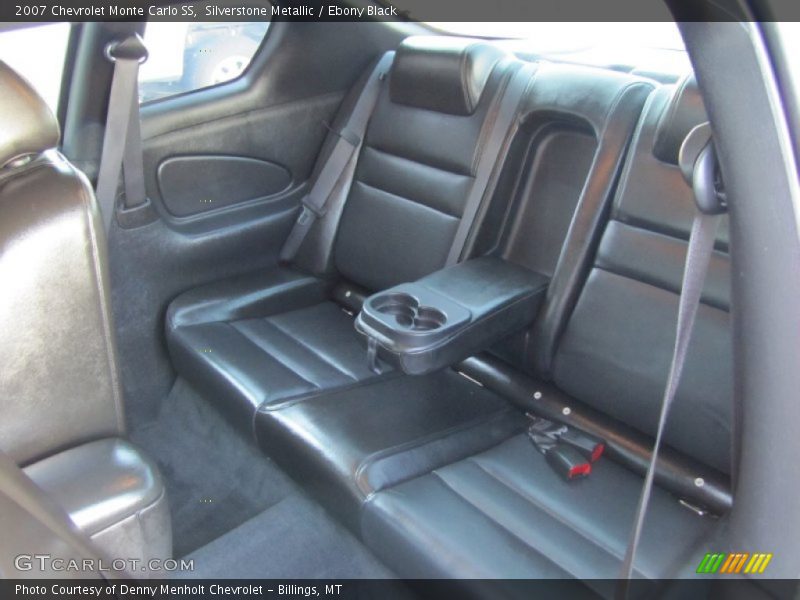 Rear Seat of 2007 Monte Carlo SS