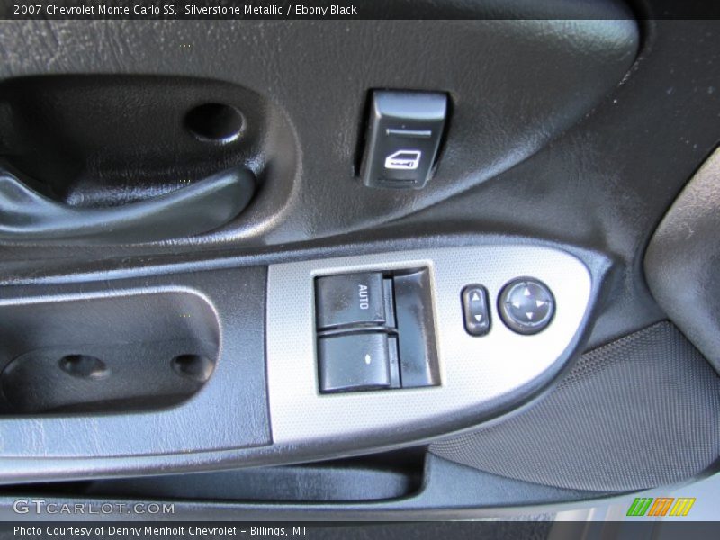 Silverstone Metallic / Ebony Black 2007 Chevrolet Monte Carlo SS