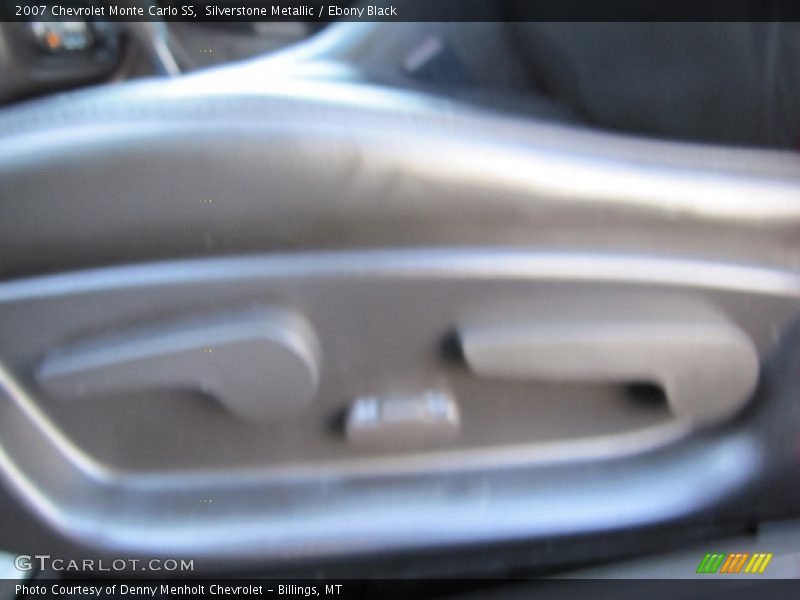 Silverstone Metallic / Ebony Black 2007 Chevrolet Monte Carlo SS