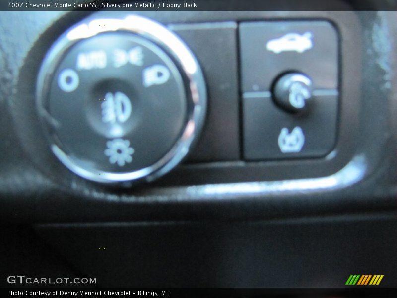Silverstone Metallic / Ebony Black 2007 Chevrolet Monte Carlo SS