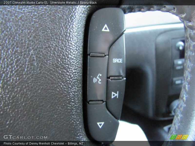 Silverstone Metallic / Ebony Black 2007 Chevrolet Monte Carlo SS