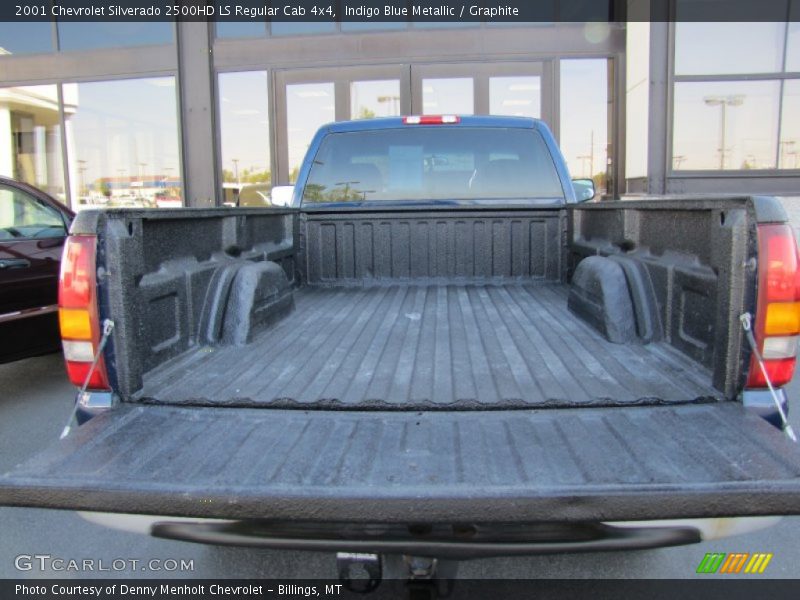 Indigo Blue Metallic / Graphite 2001 Chevrolet Silverado 2500HD LS Regular Cab 4x4