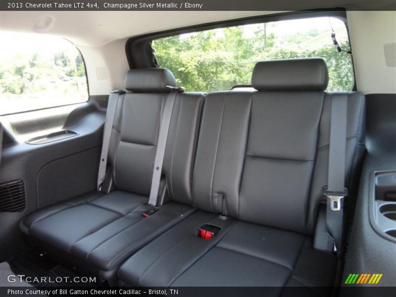 Champagne Silver Metallic / Ebony 2013 Chevrolet Tahoe LTZ 4x4