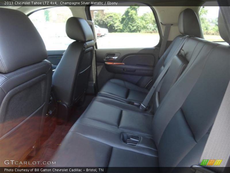 Champagne Silver Metallic / Ebony 2013 Chevrolet Tahoe LTZ 4x4