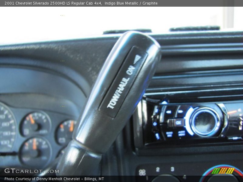 Indigo Blue Metallic / Graphite 2001 Chevrolet Silverado 2500HD LS Regular Cab 4x4