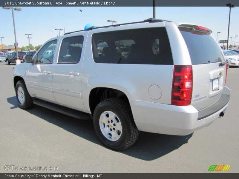 Sheer Silver Metallic / Ebony 2011 Chevrolet Suburban LT 4x4