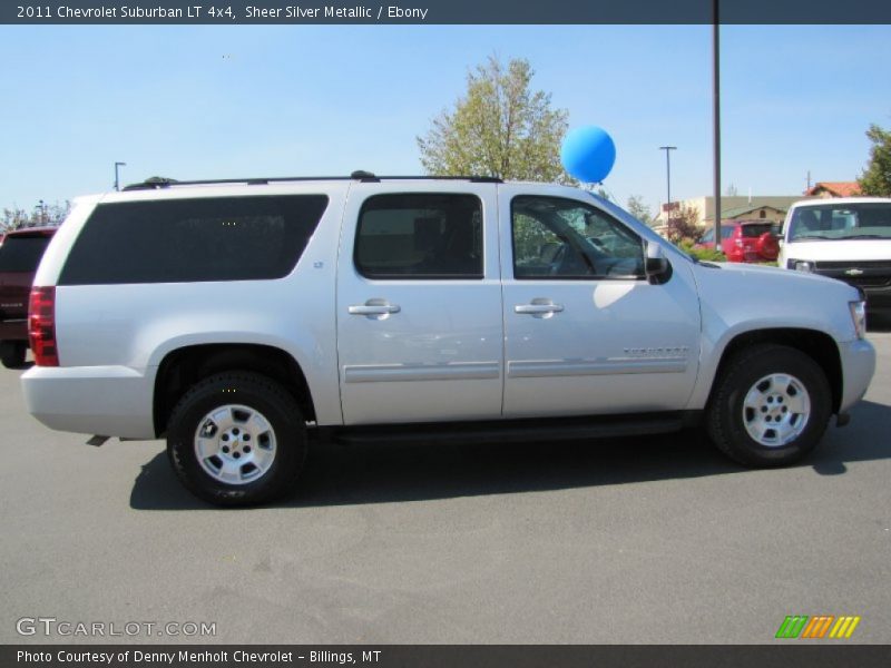 Sheer Silver Metallic / Ebony 2011 Chevrolet Suburban LT 4x4