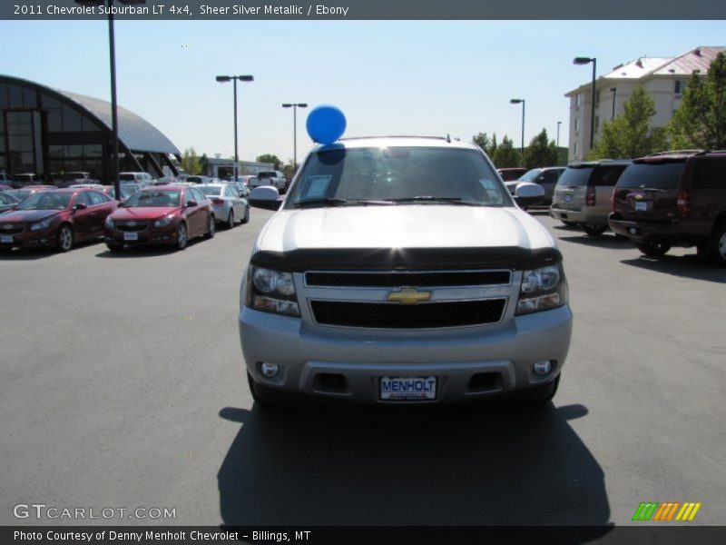 Sheer Silver Metallic / Ebony 2011 Chevrolet Suburban LT 4x4