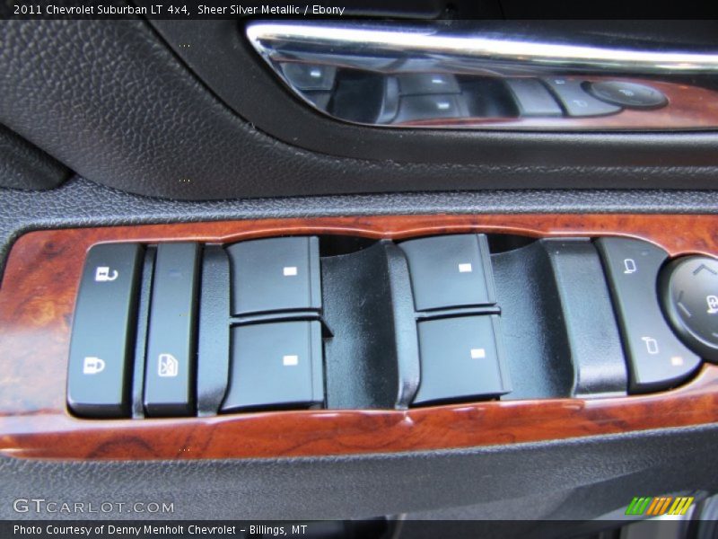 Sheer Silver Metallic / Ebony 2011 Chevrolet Suburban LT 4x4