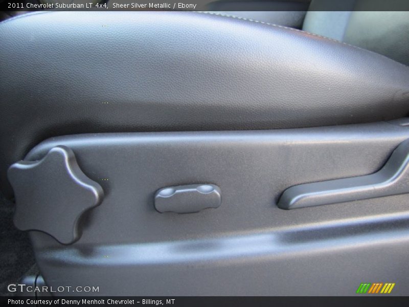 Sheer Silver Metallic / Ebony 2011 Chevrolet Suburban LT 4x4