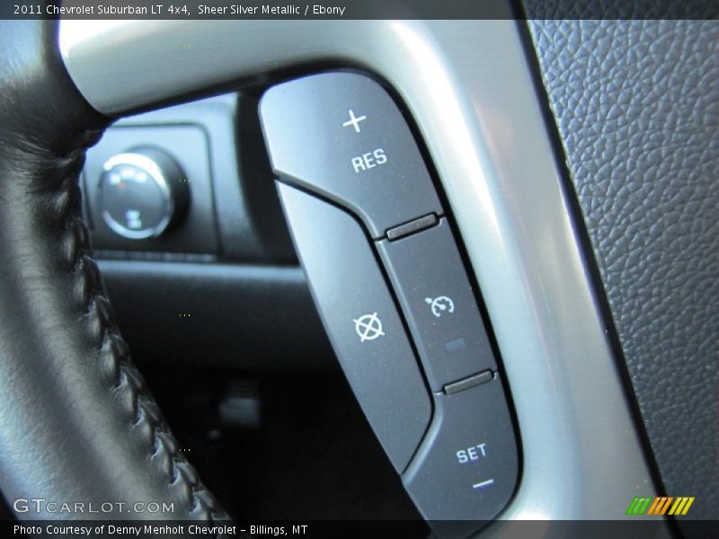 Sheer Silver Metallic / Ebony 2011 Chevrolet Suburban LT 4x4