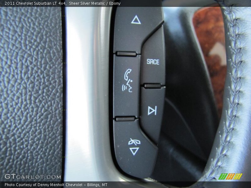 Sheer Silver Metallic / Ebony 2011 Chevrolet Suburban LT 4x4