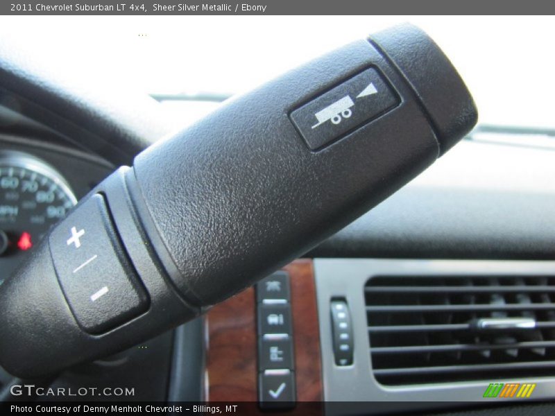 Sheer Silver Metallic / Ebony 2011 Chevrolet Suburban LT 4x4