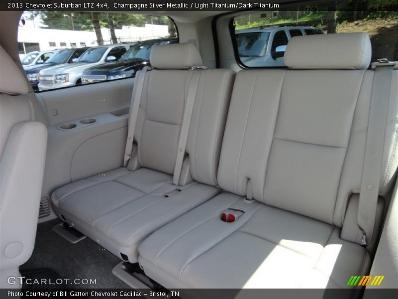 Champagne Silver Metallic / Light Titanium/Dark Titanium 2013 Chevrolet Suburban LTZ 4x4