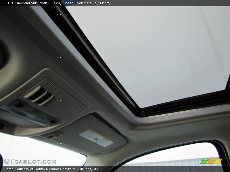 Sheer Silver Metallic / Ebony 2011 Chevrolet Suburban LT 4x4